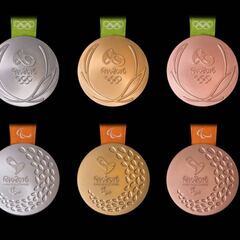 Presentadas las medallas que se entregarán en Río 2016