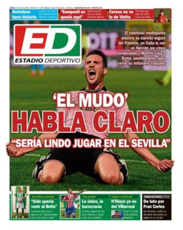 Portadas de la prensa mundial