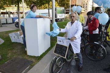 La Fiesta de la Bicicleta es un evento que se ha convertido en una tradición para muchos ciudadanos y familias que disfrutan del uso de la bicicleta. Durante el día de hoy en la Castellana ha celebrado su 41º edición. 