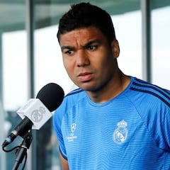 Casemiro: "¿Oblak? Confío en la BBC, le haremos un gol"