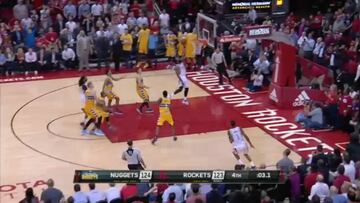 Increíble la velocidad de Harden para anotar Coast to Coast