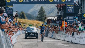 Michael Storer vence la tercera etapa del Tour de L'Ain