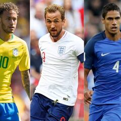 El 11 más valioso de la Copa del Mundo de Rusia