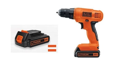 El taladro inalámbrico Black+Decker de 20V con más de 24.000 valoraciones