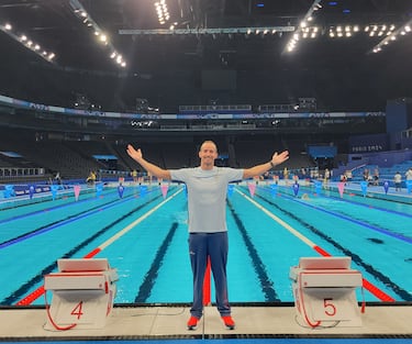 David Levecq, exnadador paralímpico: “El entorno importa tanto como el talento”