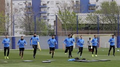 Buffarini y Mauro apuntan al once contra Defensa