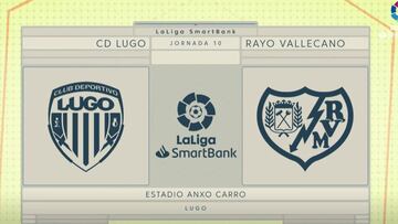 Resumen y gol del Lugo-Rayo de LaLiga SmartBank