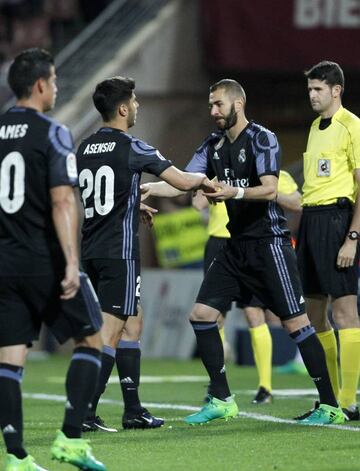 James, Asensio, Benzema | the line between first and second team getting blurred.