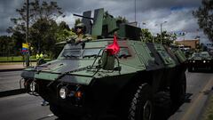 Desfile militar del día de la Independencia en Colombia el 20 de julio. Recorrido y vías.