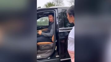 Cristiano tiene un nuevo coche en su colecci¨®n gracias a Georgina