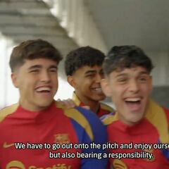 Se viraliza este clip de los canteranos de La Masia vacilando a Gavi: “Malísimo”