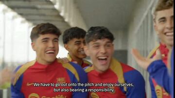 Se viraliza este clip de los canteranos de La Masia vacilando a Gavi: “Malísimo”