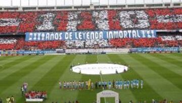 El Calderón se llenó en el derbi ante el Real Madrid y volverá a hacerlo el domingo ante el Barcelona