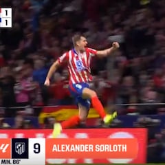 Un golazo para cambiar su imagen de golpe: tremendo cómo Sorloth le dio la victoria al Atleti
