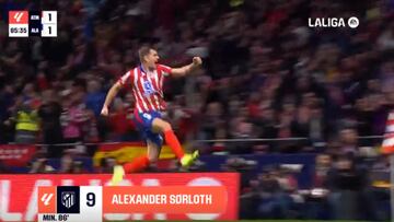 Un golazo para cambiar su imagen de golpe: tremendo cómo Sorloth le dio la victoria al Atleti