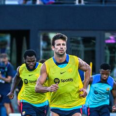 Piqué se apunta al Clásico