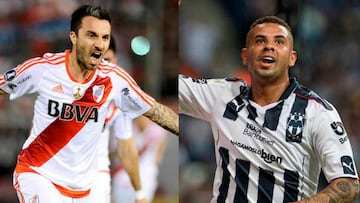 Ignacio Scocco y Edwin Cardona, fichajes recientes de River Plate y Boca Juniors.