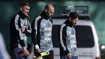Argentina, sin Messi y con Armani ante Colombia
