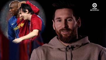 La frase de Eto'o a Messi con la que inició su racha goleadora