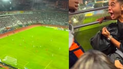 Presencian el gol mientras viajan en teleférico y el video se hace viral