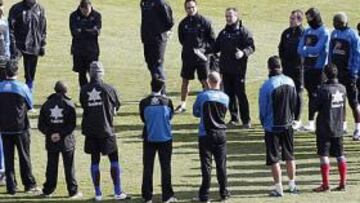 <b>PREPARADOS. </b>La plantilla ha mandado toda la semana mensajes de la trascendencia del encuentro.