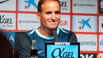 Jagoba Arrasate, entrenador del RCD Mallorca.