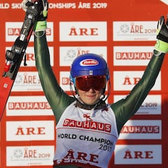 Cuarto título mundial seguido en eslalon para Shiffrin