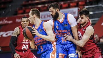 El Valencia Basket corta su mala racha en Zaragoza