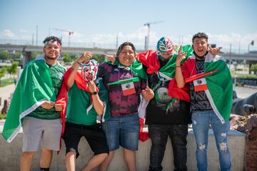 El color del México vs. Costa Rica en el Final Four de la Nations League