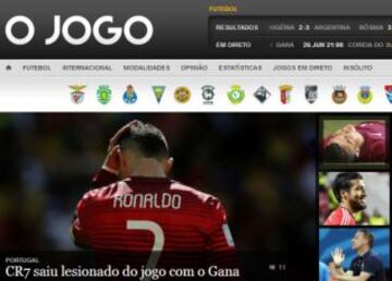 Portadas de la prensa extranjera