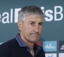 Quique Setién: "Todos estamos francamente ilusionados"