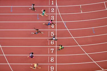Lyles es el hombre m¨¢s r¨¢pido... aunque lejos de Bolt