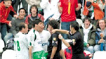 <b>PROTAGONISTA. </b>Rafa Guerrero volvió a ver lo que nadie y causó el enfado del Racing.