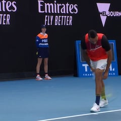 Lo de Kyrgios ya es hasta difícil de explicar: vean lo que le hizo a su rival esta vez...