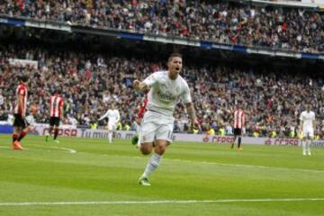 James pone el 2-1 en el marcador