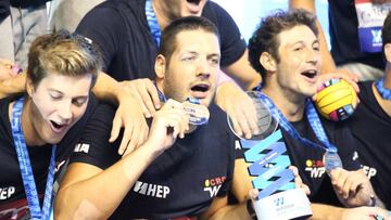 Selección de waterpolo española.