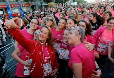 Mireia, 18? en la Marea Rosa, dice que ha "disfrutado y sufrido"
