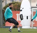 Zidane respira un poco más: Marcelo se entrenó con el grupo