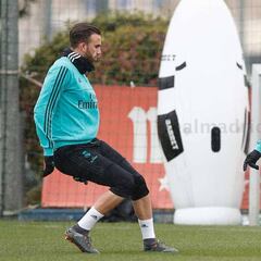 Zidane respira un poco más: Marcelo se entrenó con el grupo