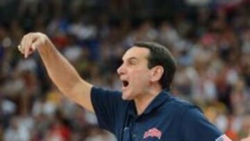 Krzyzewski, seleccionador de Estados Unidos.