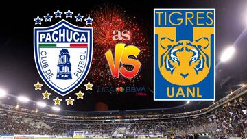 Pachuca – Tigres (3-1): Resumen del partido y goles