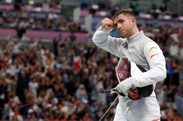 El esgrimista español Carlos Llavador cayó por 12-15 en el combate de florete individual masculino de los Juegos Olímpicos de París 2024 contra el egipcio Mohamed Hamza.
