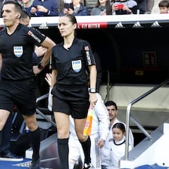 Guadalupe Porra, primera mujer en un trío arbitral de un derbi