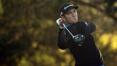 AUSTIN, TX - MARCH 25: Jon Rahm of Spain tees off on the 2nd hole of his match during round four of the World Golf Championships-Dell Technologies Match Play at the Austin Country Club on March 25, 2017 in Austin, Texas.   Darren Carroll/Getty Images/AFP
 == FOR NEWSPAPERS, INTERNET, TELCOS &amp; TELEVISION USE ONLY ==