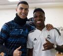 Cristiano, presente en la sesión del Real Madrid en Riad