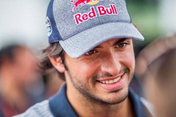 Carlos Sainz in Spielberg, Austria on Thursday.