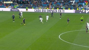 En el descuento, agotado y Modric hace esto: el Bernabéu, rendido a sus pies