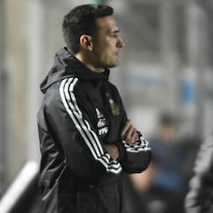 La gran duda de Scaloni para la oncena del debut ante Colombia