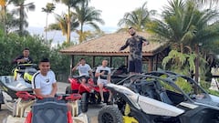 Messi, Vinicius, Courtois... stars enjoy their Christmas holidays