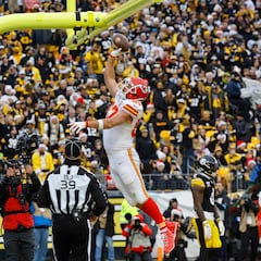 Travis Kelce de Chiefs está a un paso de superar a Jerry Rice en los playoffs de la NFL